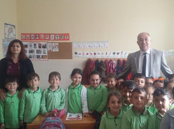İlçe Milli Eğitim Müdürümüz Gürkan Emeksiz Okulumuzu Ziyaret etti.